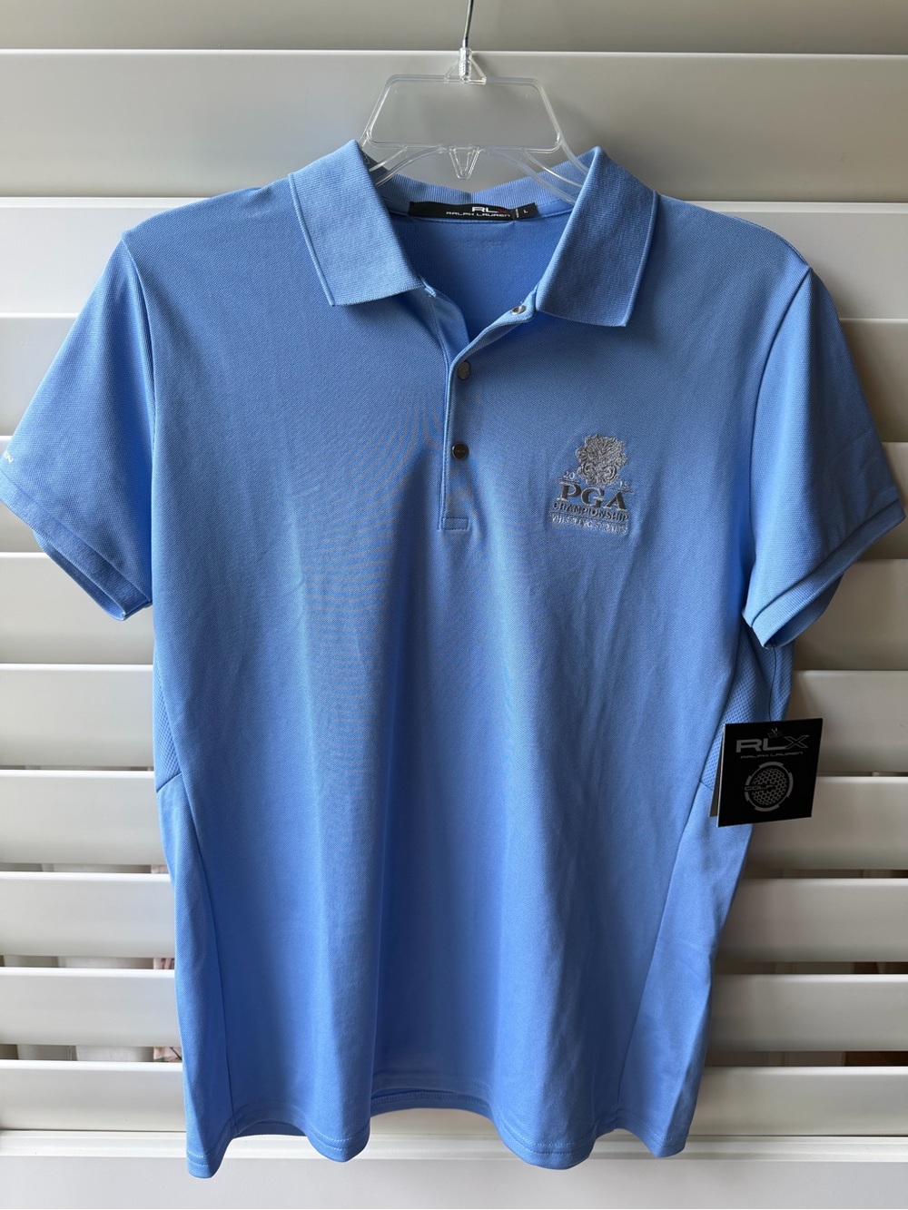 Ralph Lauren Light Blue PGA Championship Whistling Straits Polo